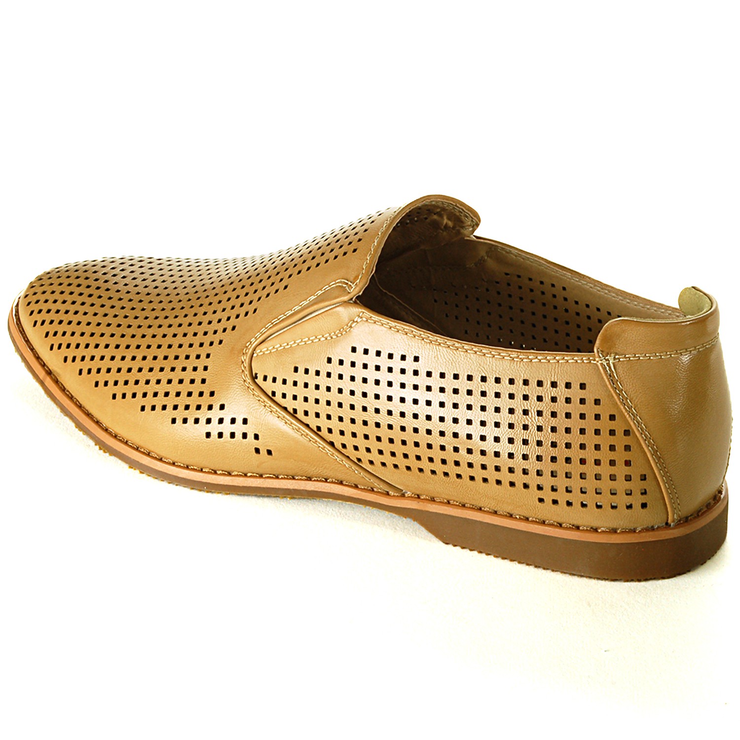 GBX Mens Slip On Loafers Double Gore Lounge Moccasins Comfort Shoes Krown 13524 eBay